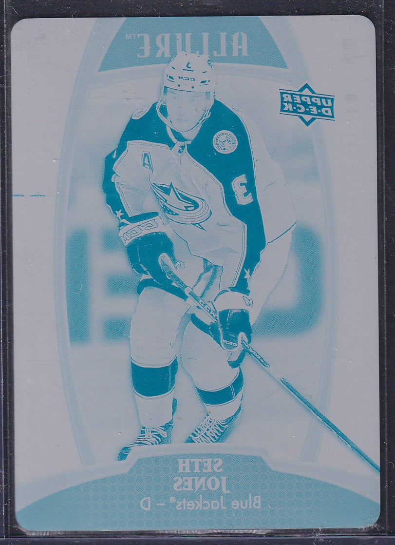 SETH JONES - 2019 Upper Deck Allure PRINTING PLATE #35, 1/1