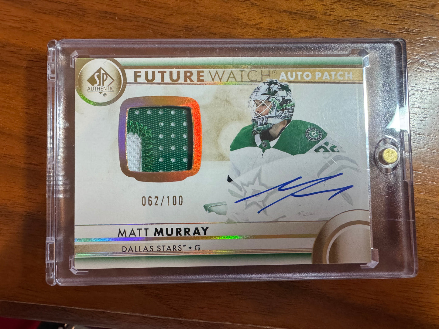MATT MURRAY - 2023 SP Authentic Future Watch Auto Patch #125, /100