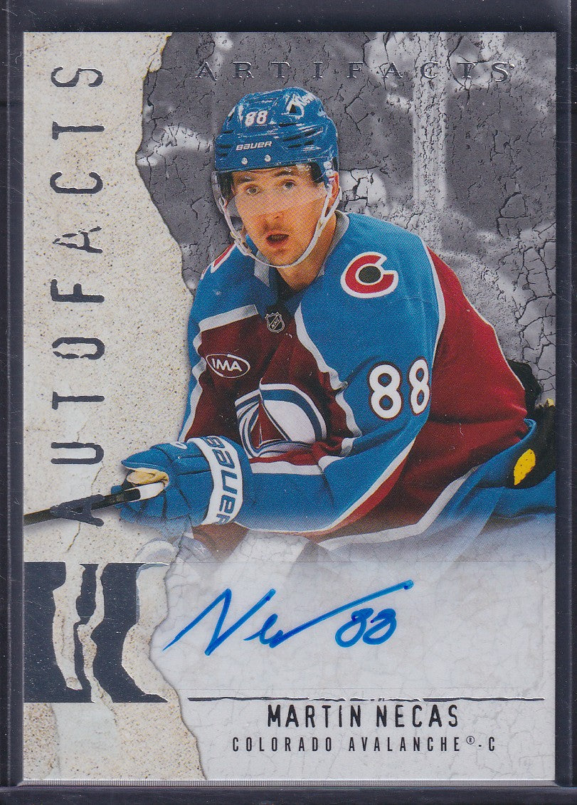 MARTIN NECAS - 2025 Upper Deck Artifacts Autofacts Auto #AF-MN