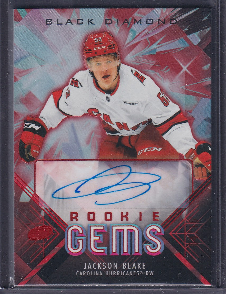 JACKSON BLAKE - 2024 Black Diamond Rookie Gems Auto #RGS-JB, /10