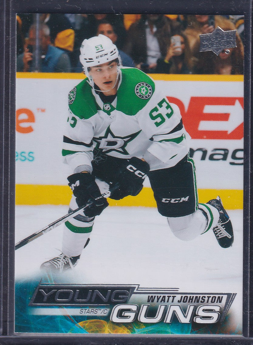 WYATT JOHNSTON - 2022 Upper Deck Young Guns #459