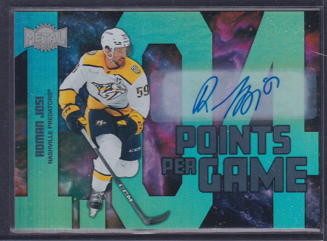 ROMAN JOSI - 2024 Metal Universe Points Per Game Auto #PPG-18