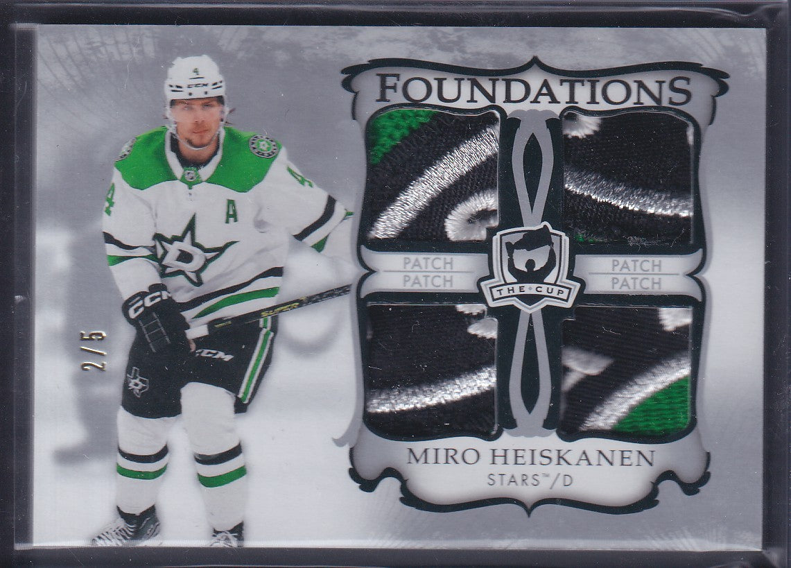 MIRO HEISKANEN - 2023 The Cup Quad Foundations #F-MH, /5