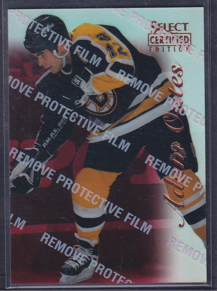ADAM OATES - 1996 Select Certified MIRROR RED #68