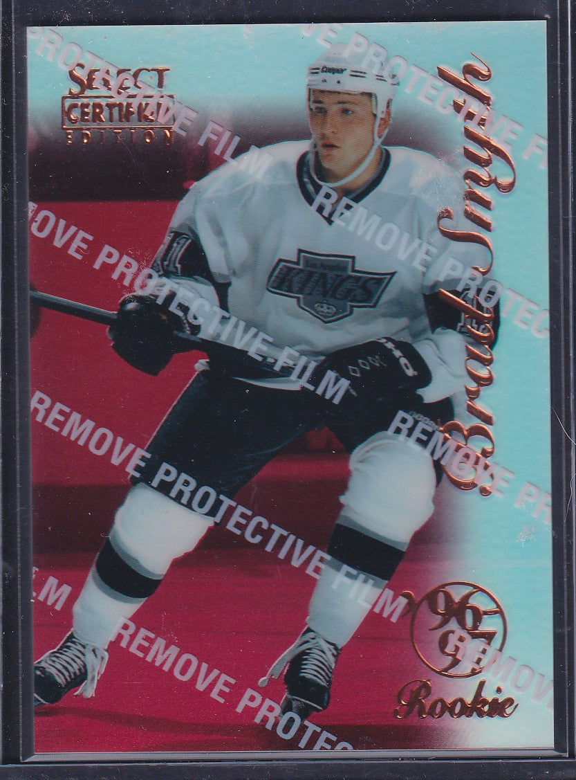 BRAD SMYTH - 1996 Pinnacle Select Certified MIRROR RED #113