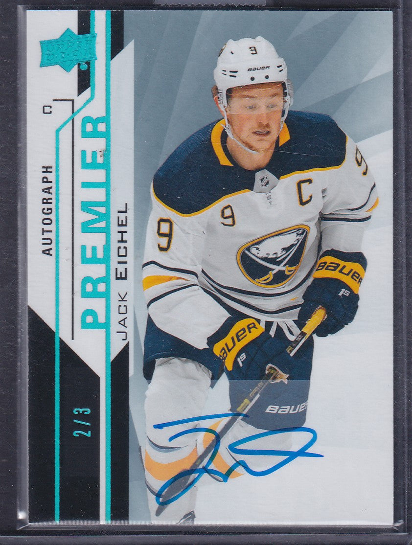 JACK EICHEL - 2018 Upper Deck Premier Auto #16, /3