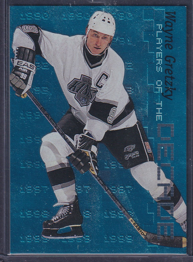 WAYNE GRETZKY - 1999 ITG BAP Millennium Series Players of the Decade #D-1, /1000