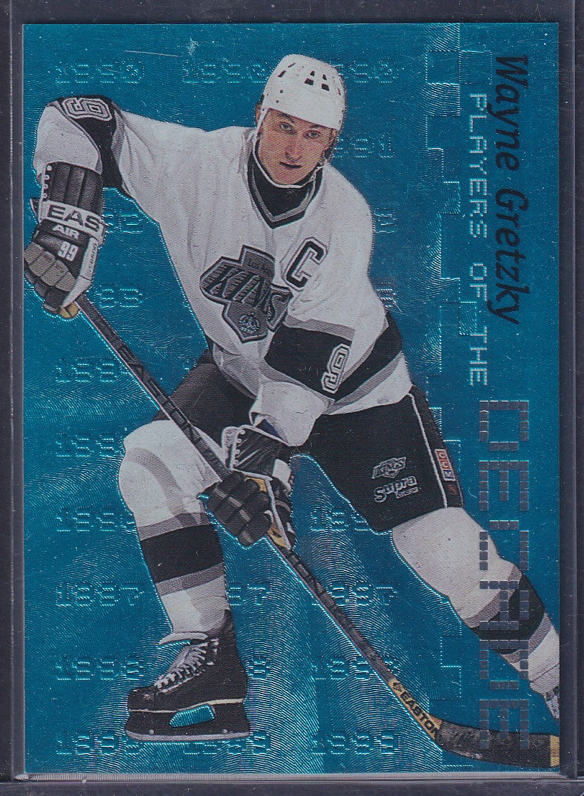 WAYNE GRETZKY - 1999 ITG BAP Millennium Series Players of the Decade #D-1, /1000