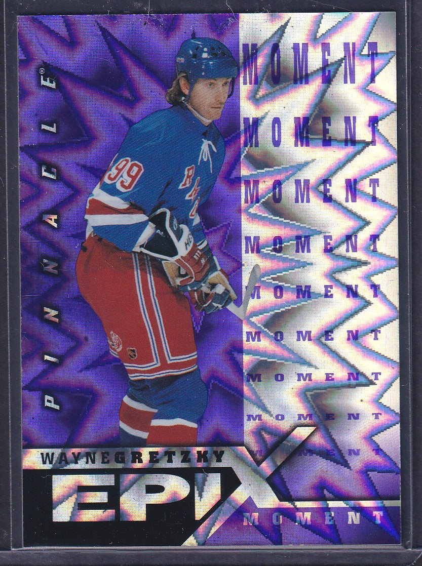 WAYNE GRETZKY - 1997 Pinnacle Epix Moment PURPLE #E1