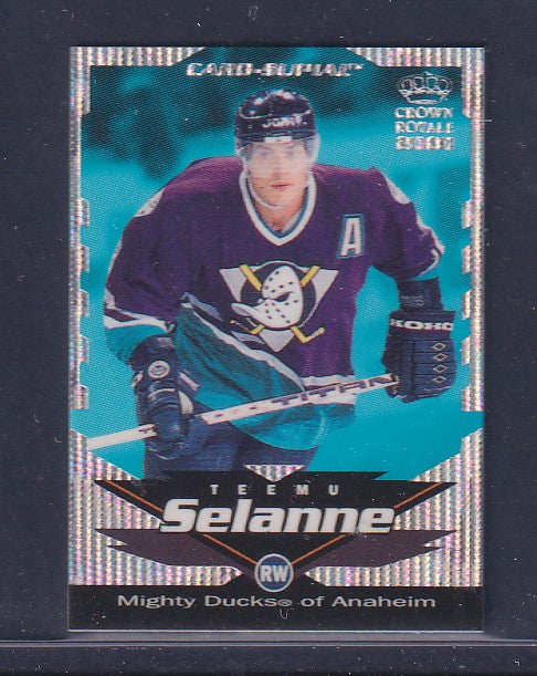 TEEMU SELANNE - 1999 Pacific Crown Royale Card-Supial Mini #2