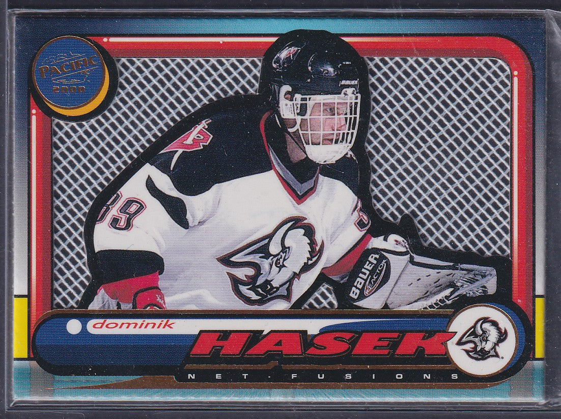 DOMINIK HASEK - 1999 Pacific In the Cage Net-Fusions #3