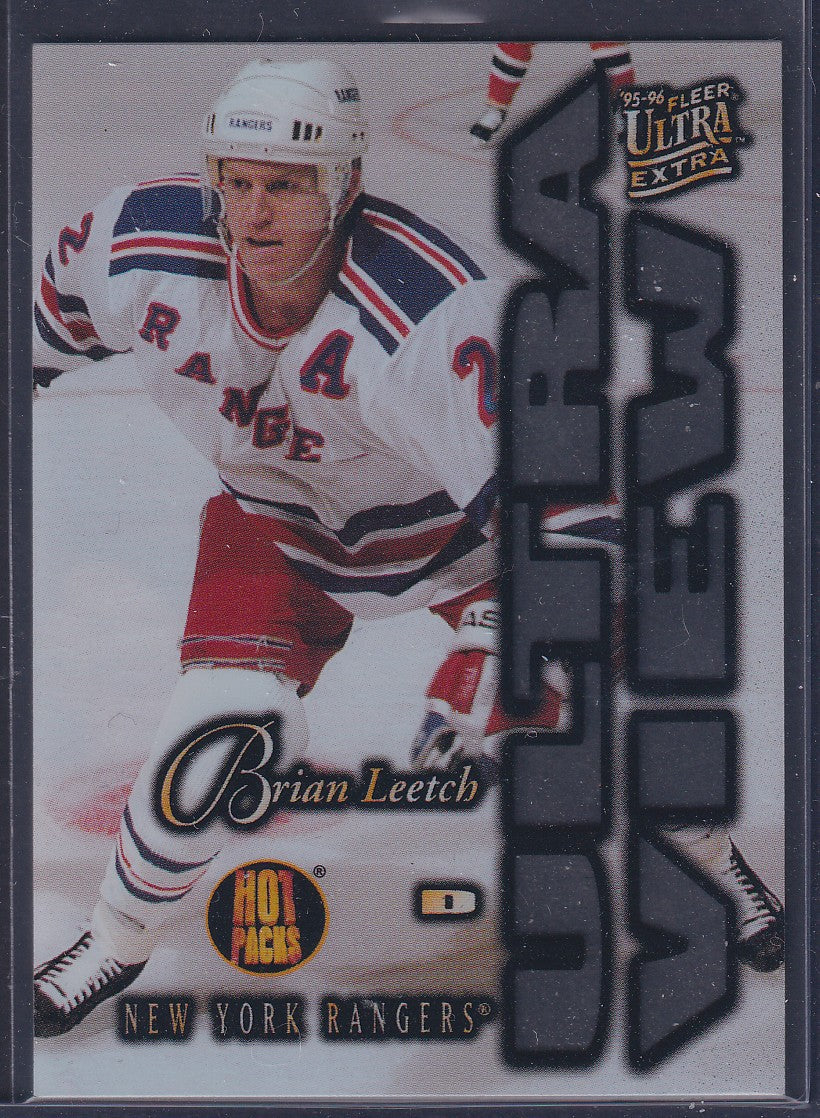 BRIAN LEETCH - 1995 Fleer Ultra View Hot Packs #5