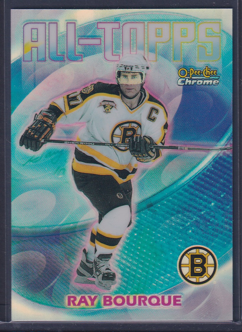 RAY BOURQUE - 1999 O-Pee-Chee Chrome All-Topps Refractor #AT3