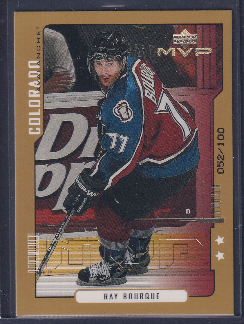 RAY BOURQUE - 2000 Upper Deck MVP Second Star #52, /100