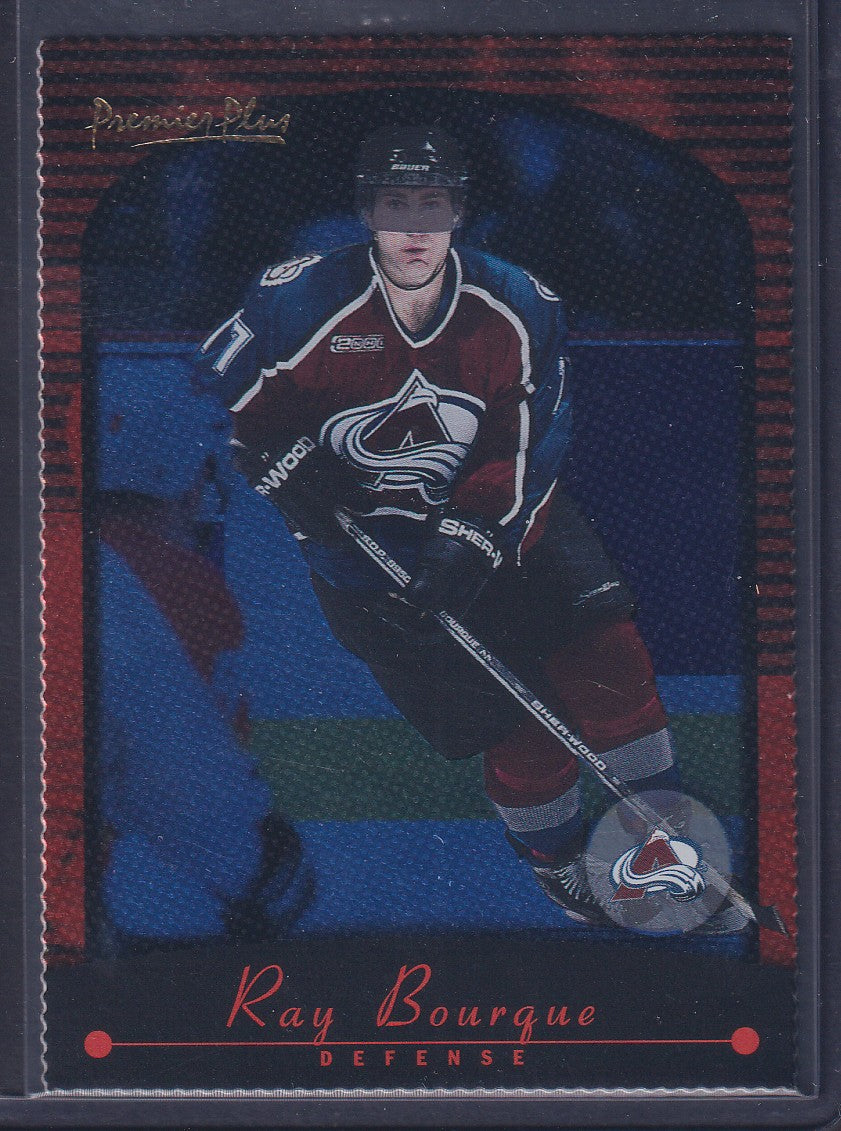 RAY BOURQUE - 2001 Topps Premier Plus Limited Edition #42, /250