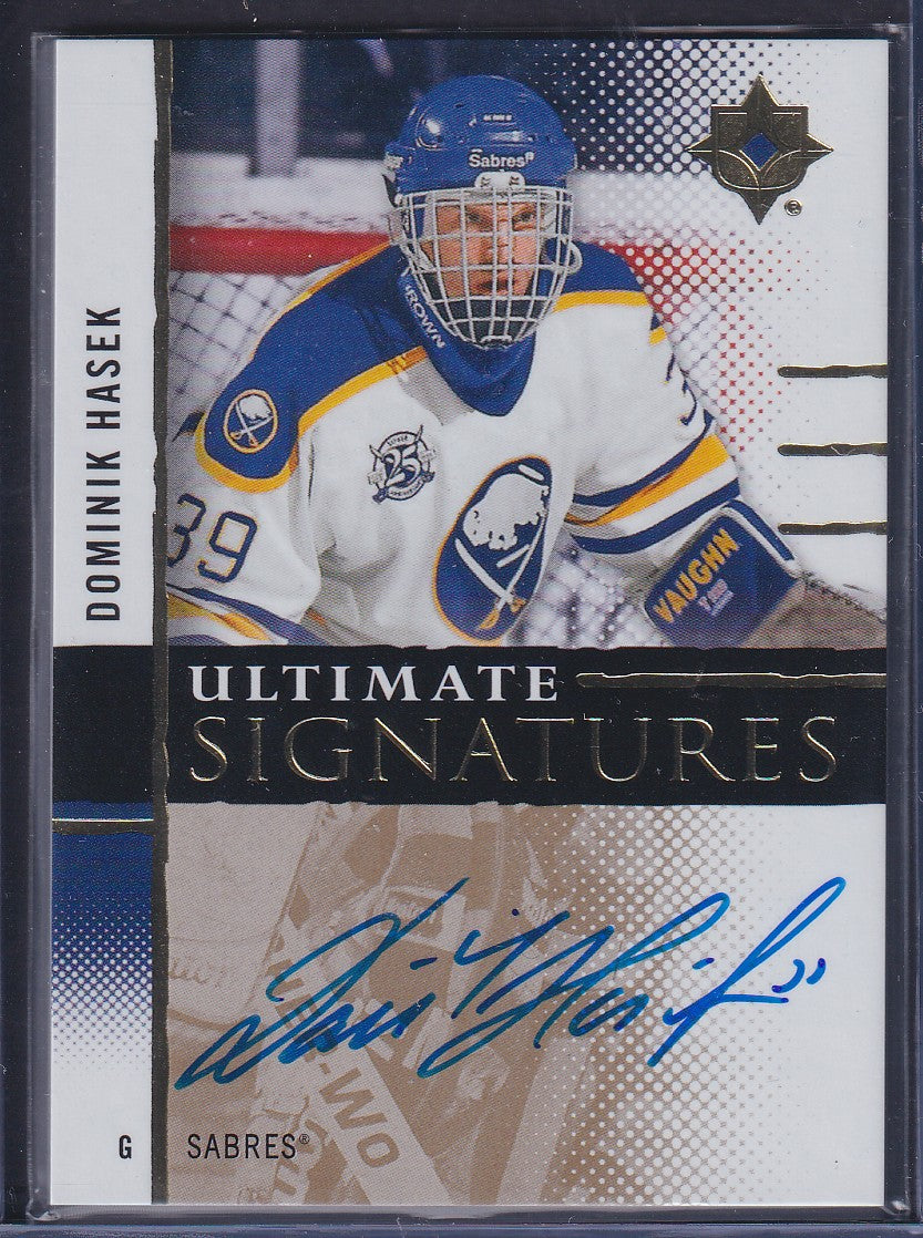 DOMINIK HASEK - 2024 UD Ultimate Signatures Auto #US-DH