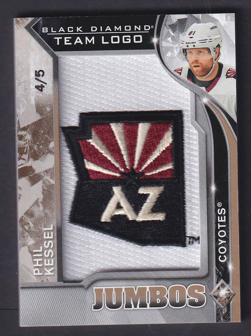 PHIL KESSEL - 2020 UD Black Diamond Team Logo Jumbos #TLCO-PK, /5