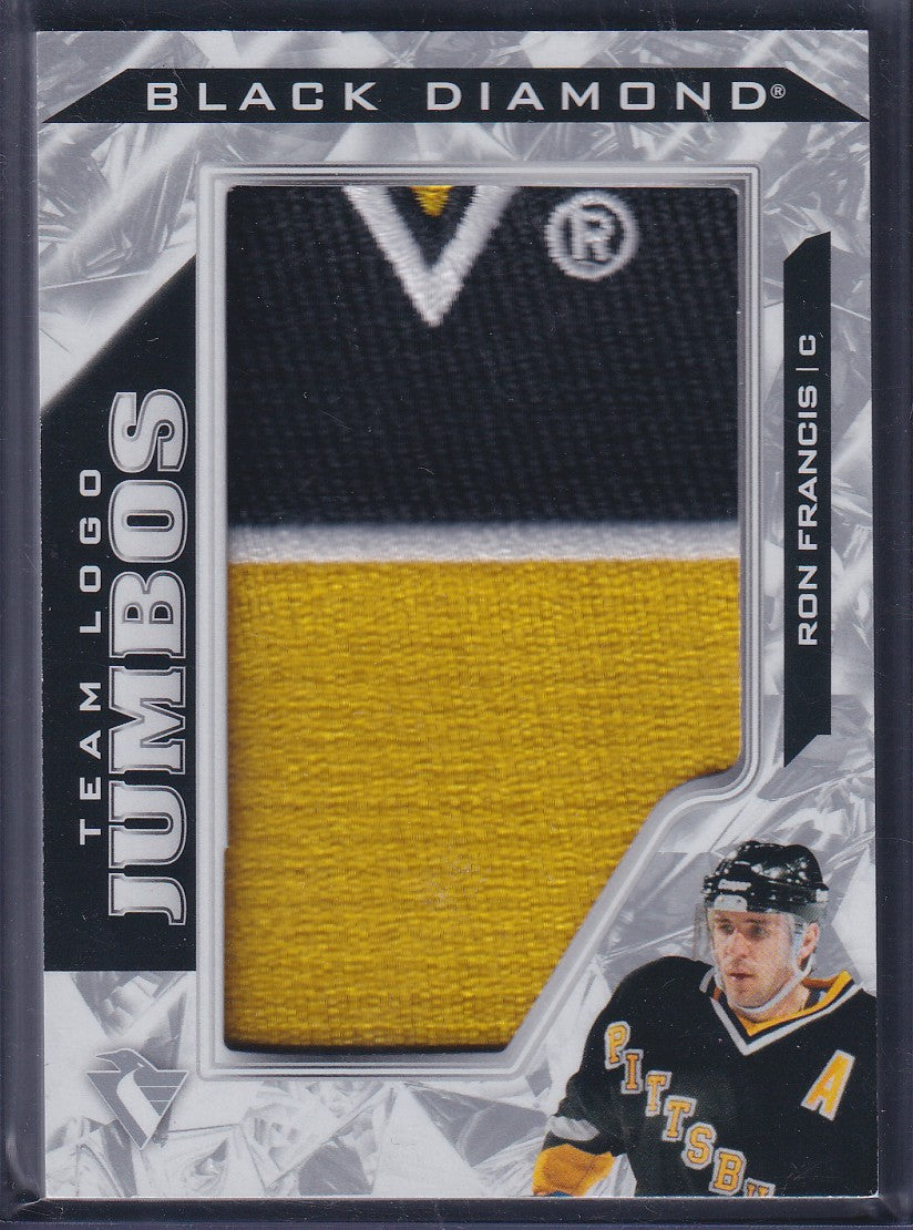 RON FRANCIS - 2024 UD Black Diamond Team Logo Jumbos #TL-RF