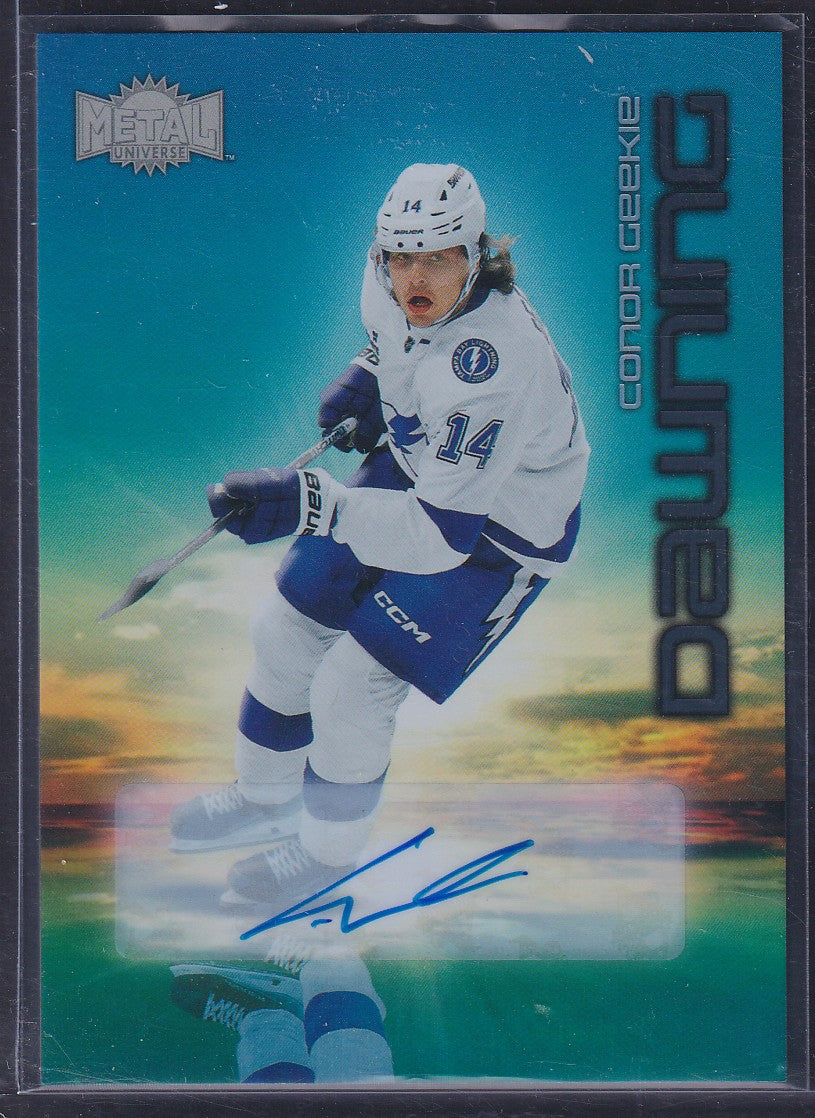 CONOR GEEKIE - 2024 Metal Universe Dawning Auto #23