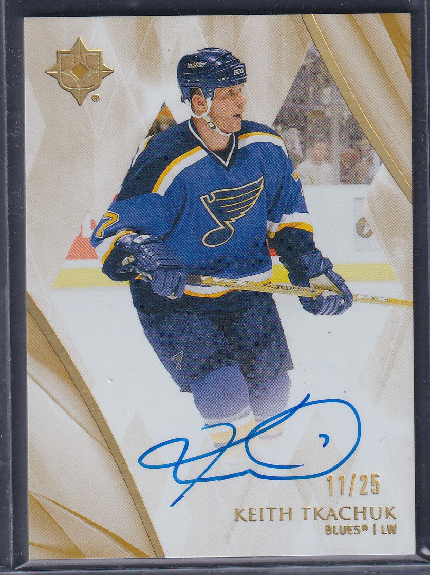 KEITH TKACHUK - 2023 Upper Deck Ultimate Auto #93, /25