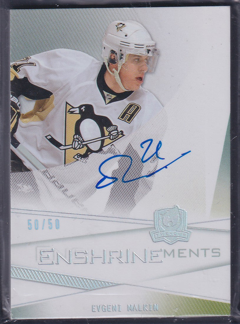 EVGENI MALKIN - 2009 The Cup Enshrinements Auto #CE-EM, /50