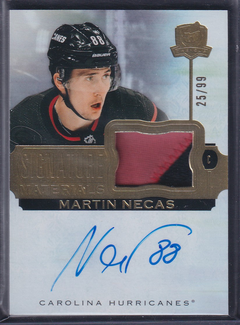 MARTIN NECAS - 2022 The Cup Signature Materials Auto Patch #SP-MN, /99