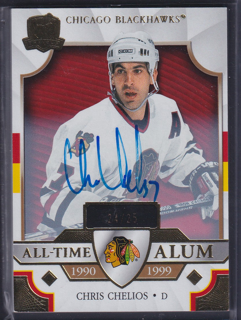 CHRIS CHELIOS - 2022 The Cup All-Time Alum Auto #ATA-CC, /25
