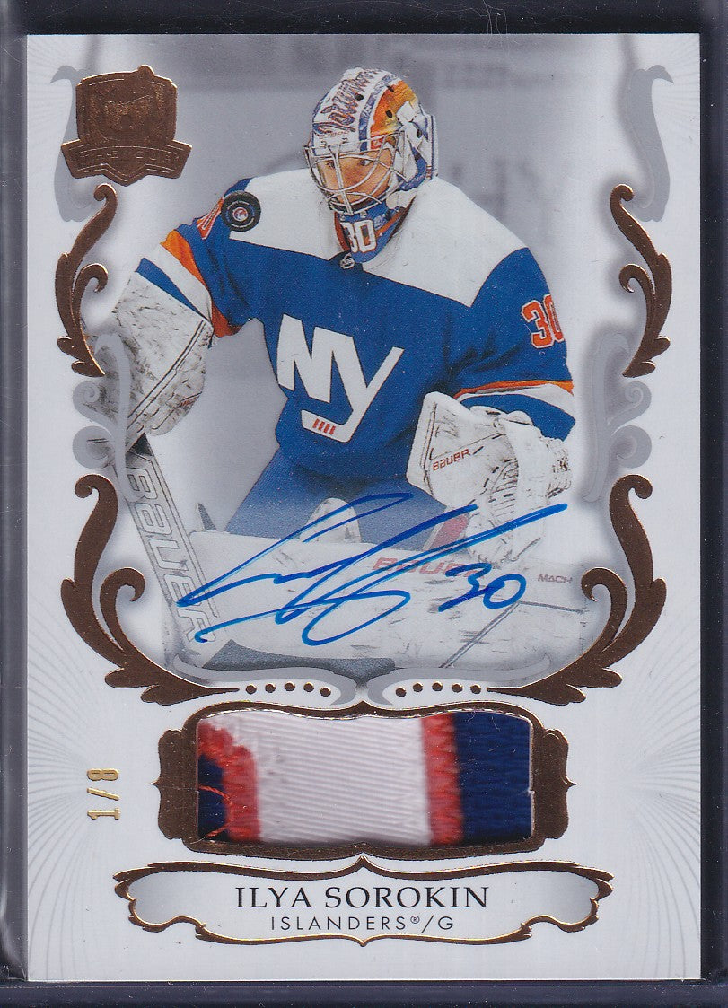 ILYA SOROKIN - 2022 The Cup Auto Patch #29, /8
