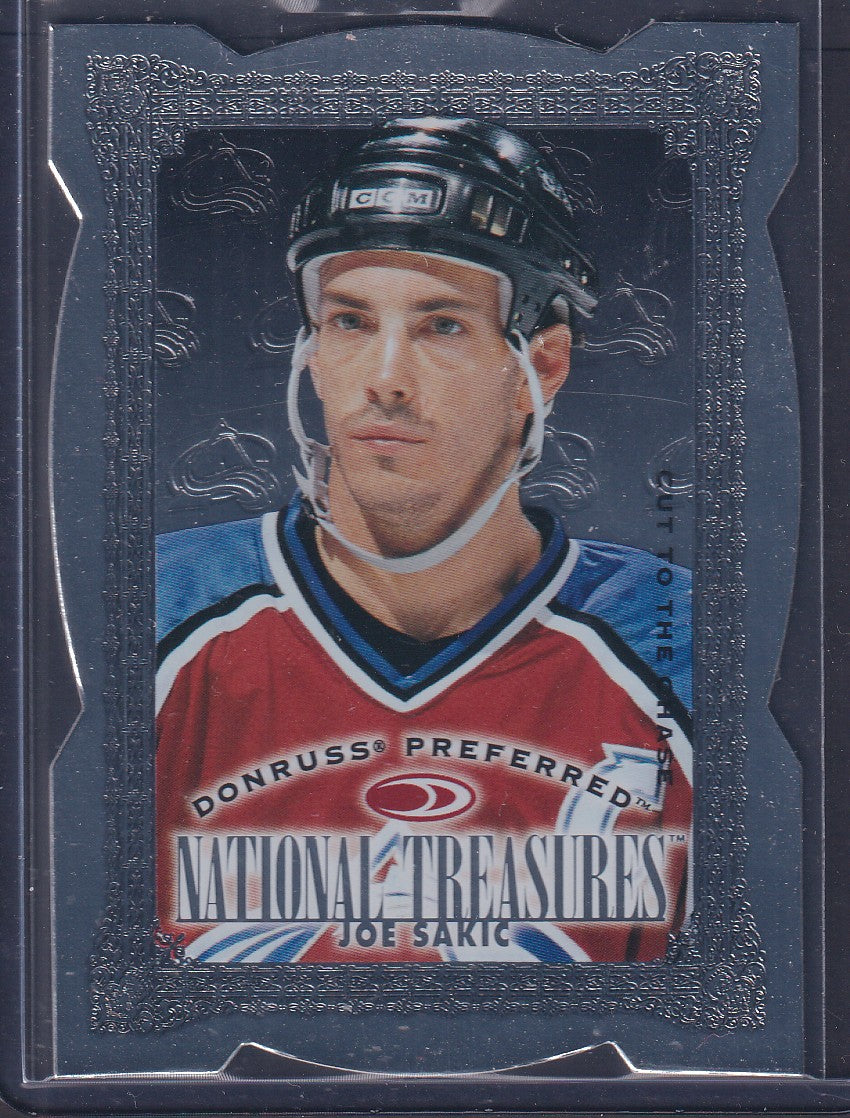 JOE SAKIC - 1997 Donruss Preferred Cut to the Chase Treasures Die Cut #175