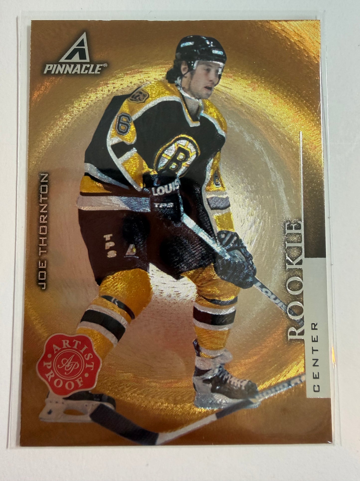 JOE THORNTON - 1997 Pinnacle Artist Proof Rookie #PP23