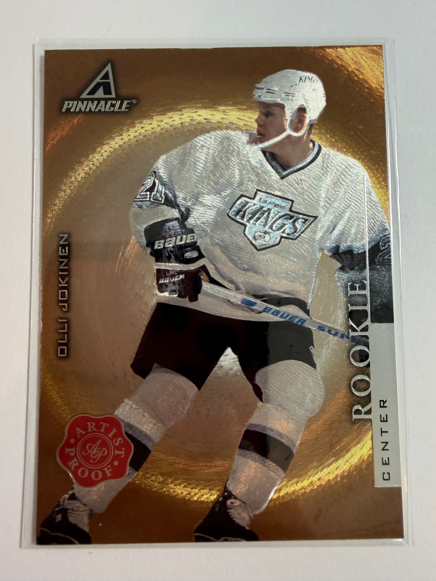 OLLI JOKINEN - 1997 Pinnacle Rookie Artist's Proof #PP4
