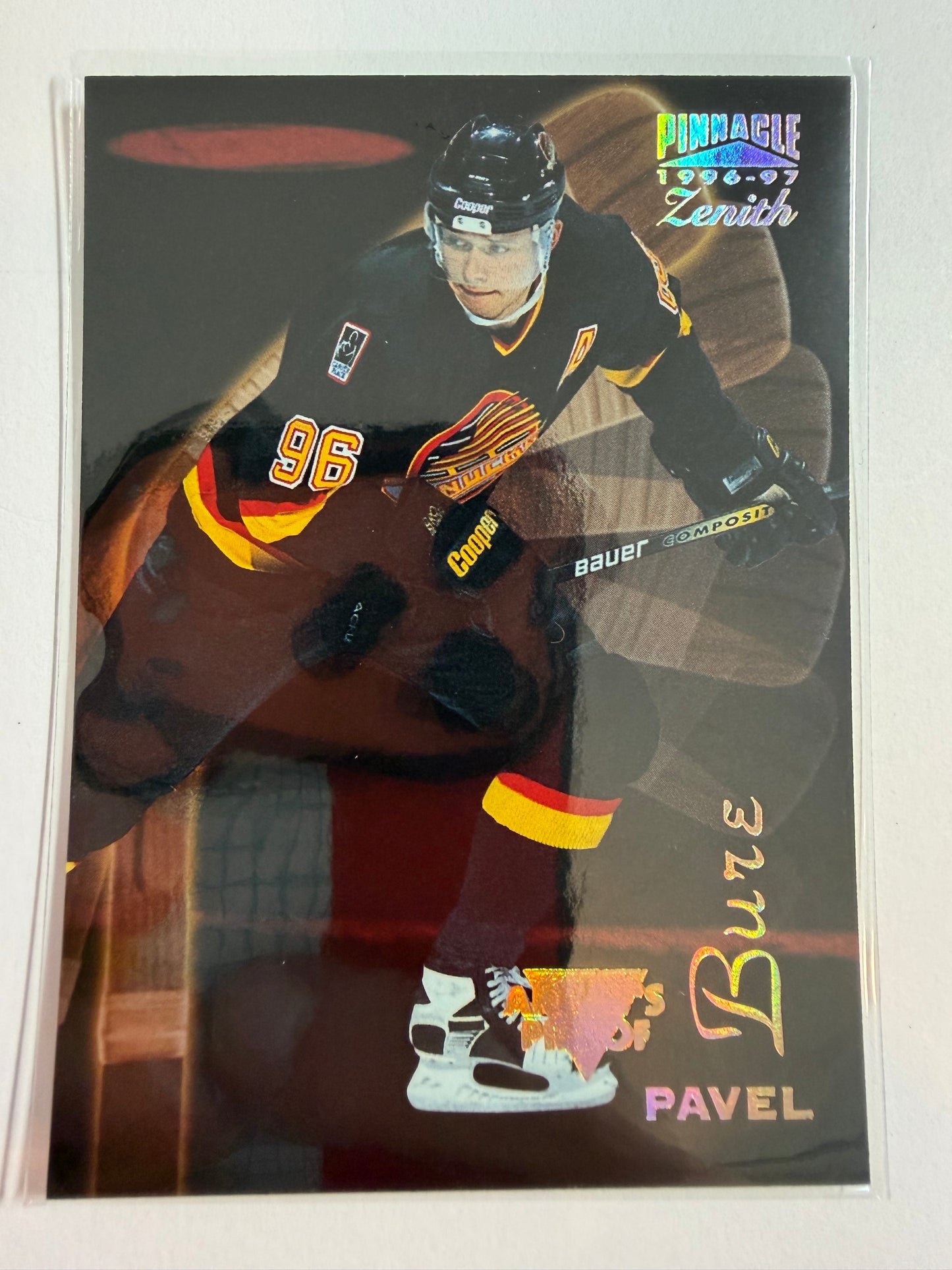 PAVEL BURE - 1996 Pinnacle Zenith Artist's Proof #3