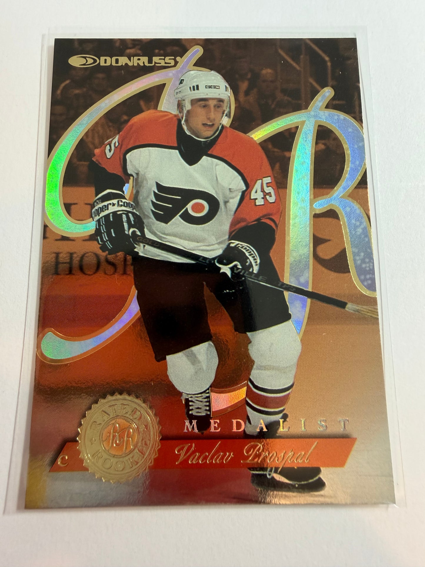 VACLAV PROSPAL - 1997 Donruss Rated Rookie Medalist #3