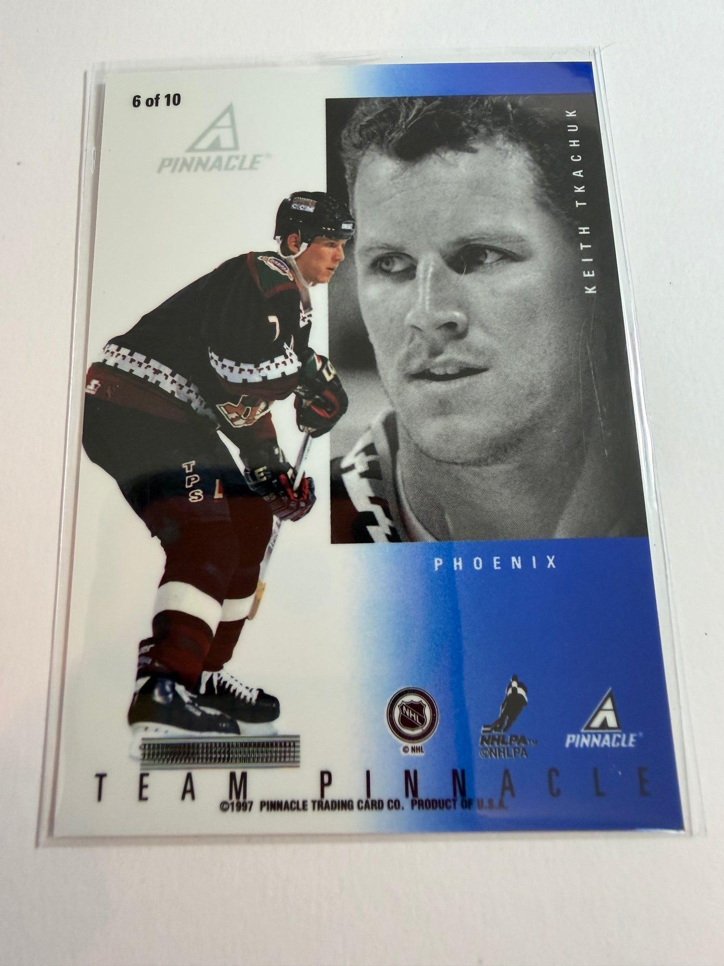 JAGR / TKACHUK - 1997 Team Pinnacle Mirror Foil Parallel #6, SSP