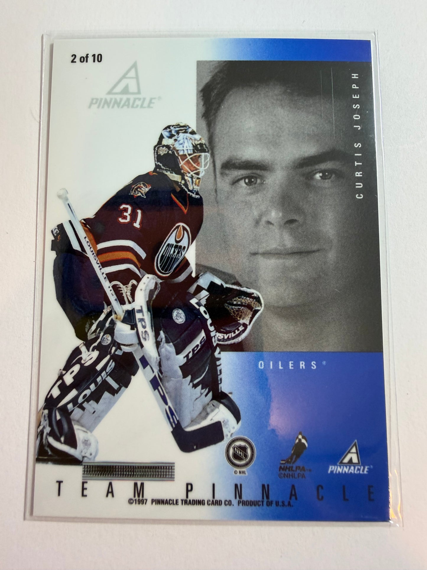 HASEK / JOSEPH - 1997 Team Pinnacle Mirror REFRACTOR Parallel #2, SSP