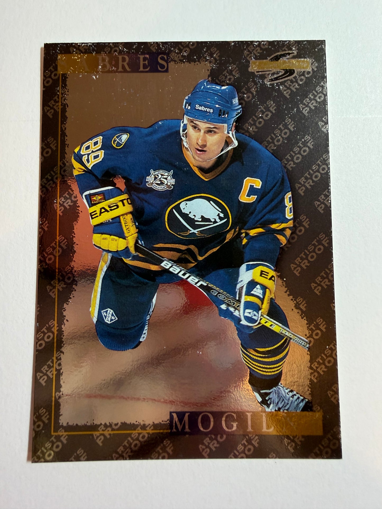 ALEXANDER MOGILNY - 1995 Pinnacle Score Black Ice Artist's Proof #21