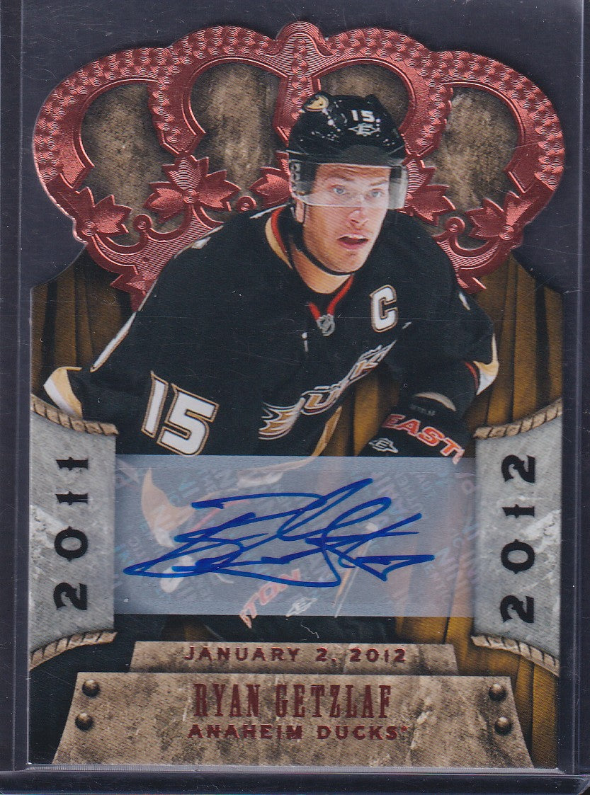 RYAN GETZLAF - 2011 Panini Crown Auto Die Cut #2, /25
