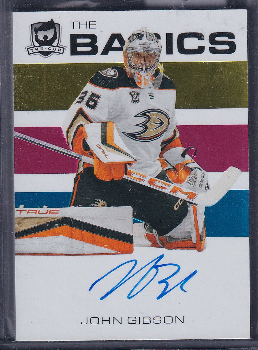 JOHN GIBSON - 2023 The Cup The Basics Auto #B-JG