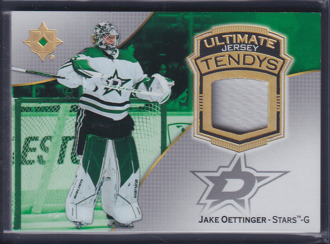 JAKE OETTINGER - 2022 Ultimate Jersey Tendys Patch #UT-JO