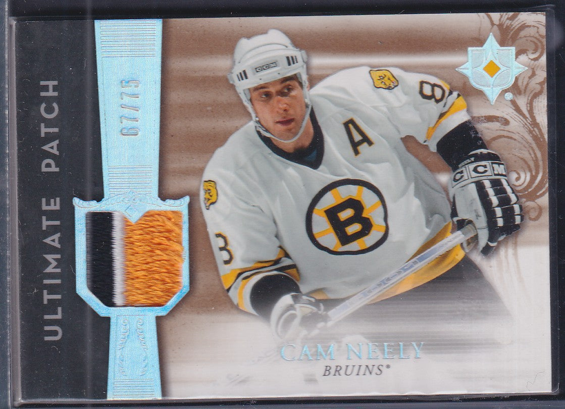 CAM NEELY - 2006 Upper Deck Ultimate Patch #UJ-CN, /75
