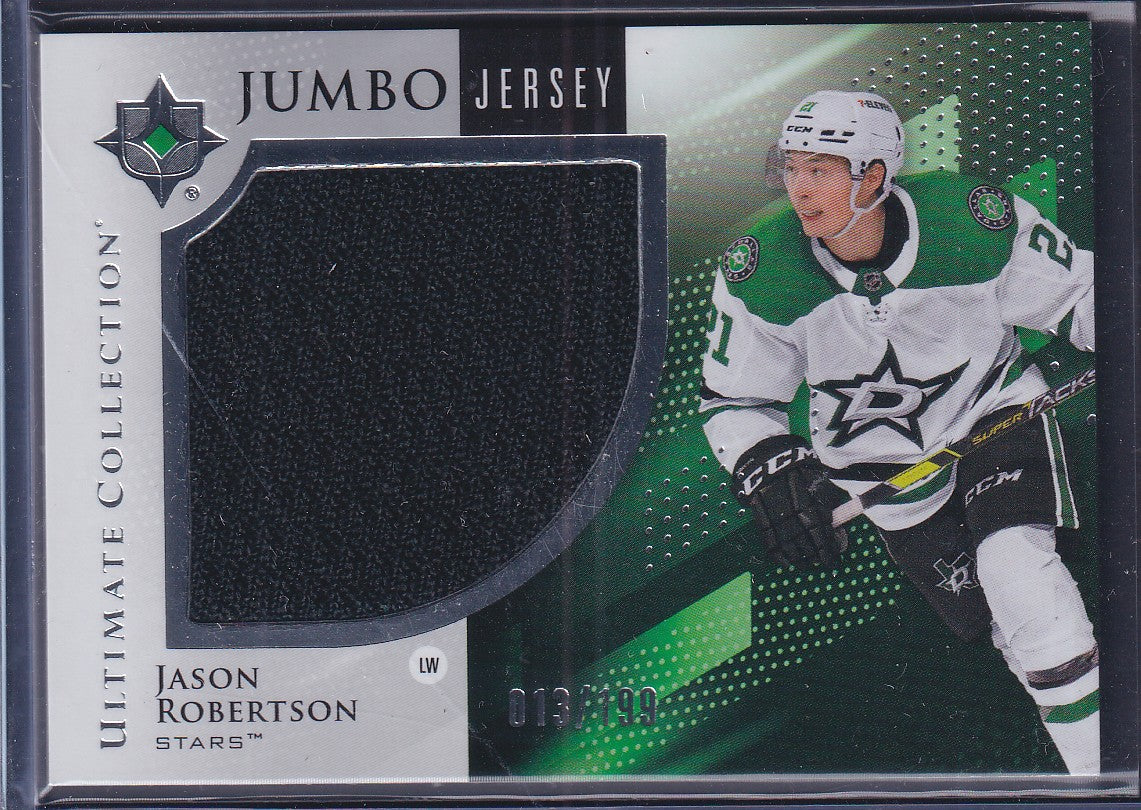 JASON ROBERTSON - 2024 Upper Deck Ultimate Jumbo Jersey Patch #21, /199