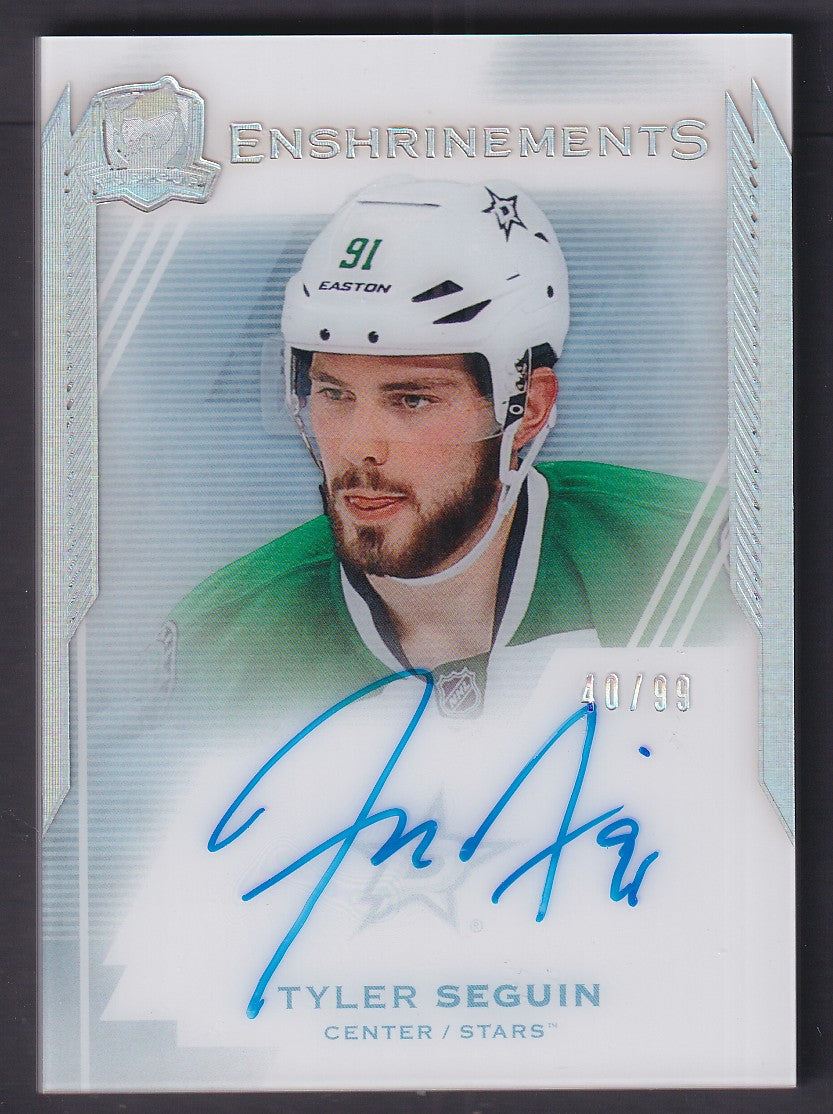 TYLER SEGUIN - 2015 The Cup Enshrinements Auto #E-SE, /99