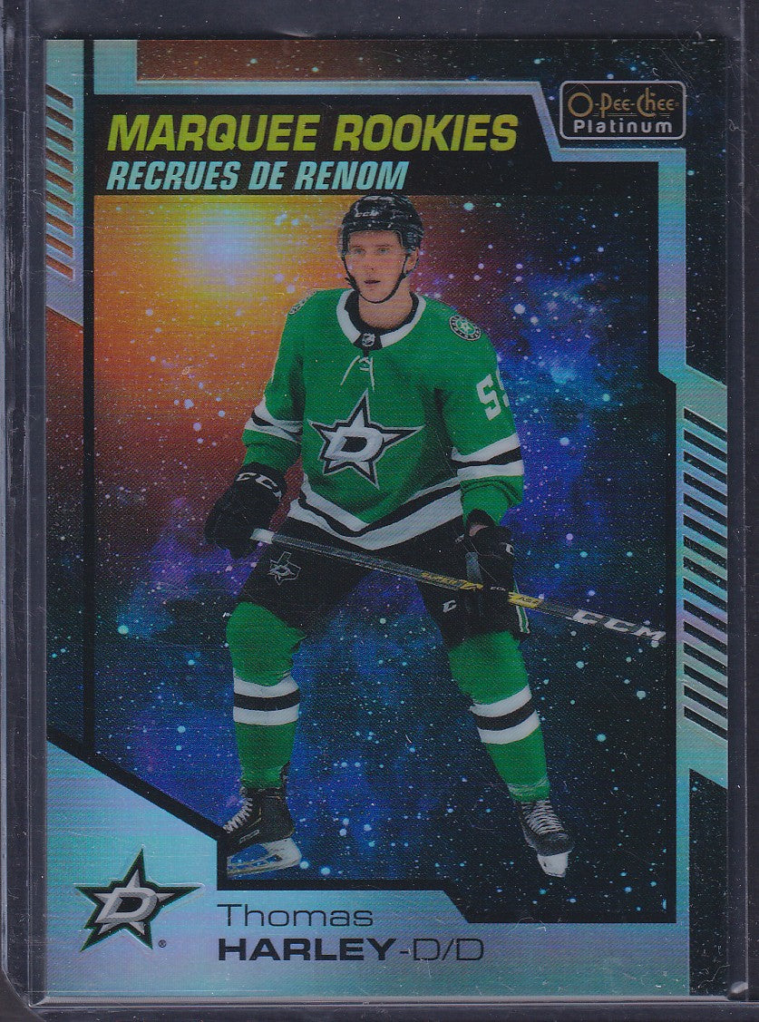 THOMAS HARLEY - 2020 O-Pee-Chee Plat Marquee Rookies COSMIC #157, /65