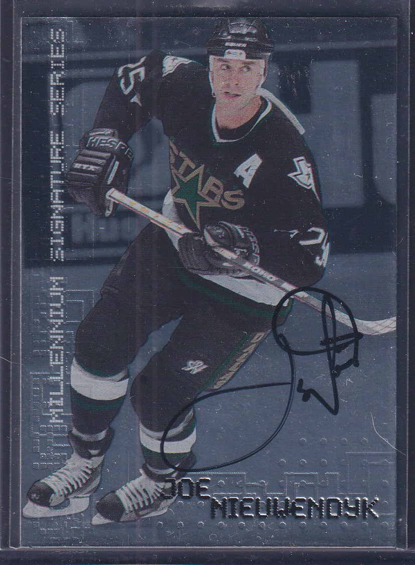 JOE NIEUWENDYK - 1999 In the Game Millennium Signature Series Auto #78