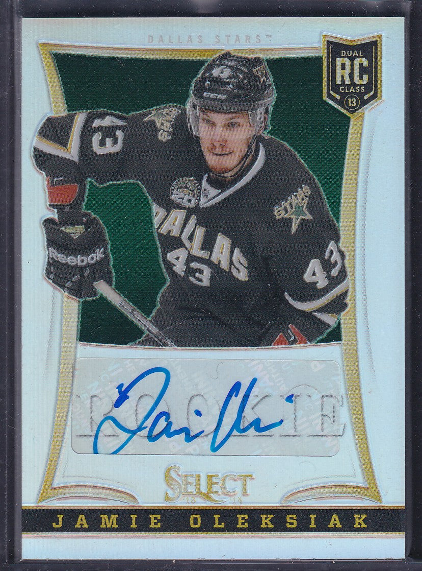 JAMIE OLEKSIAK - 2013 Panini Select Rookie Auto #271, /99