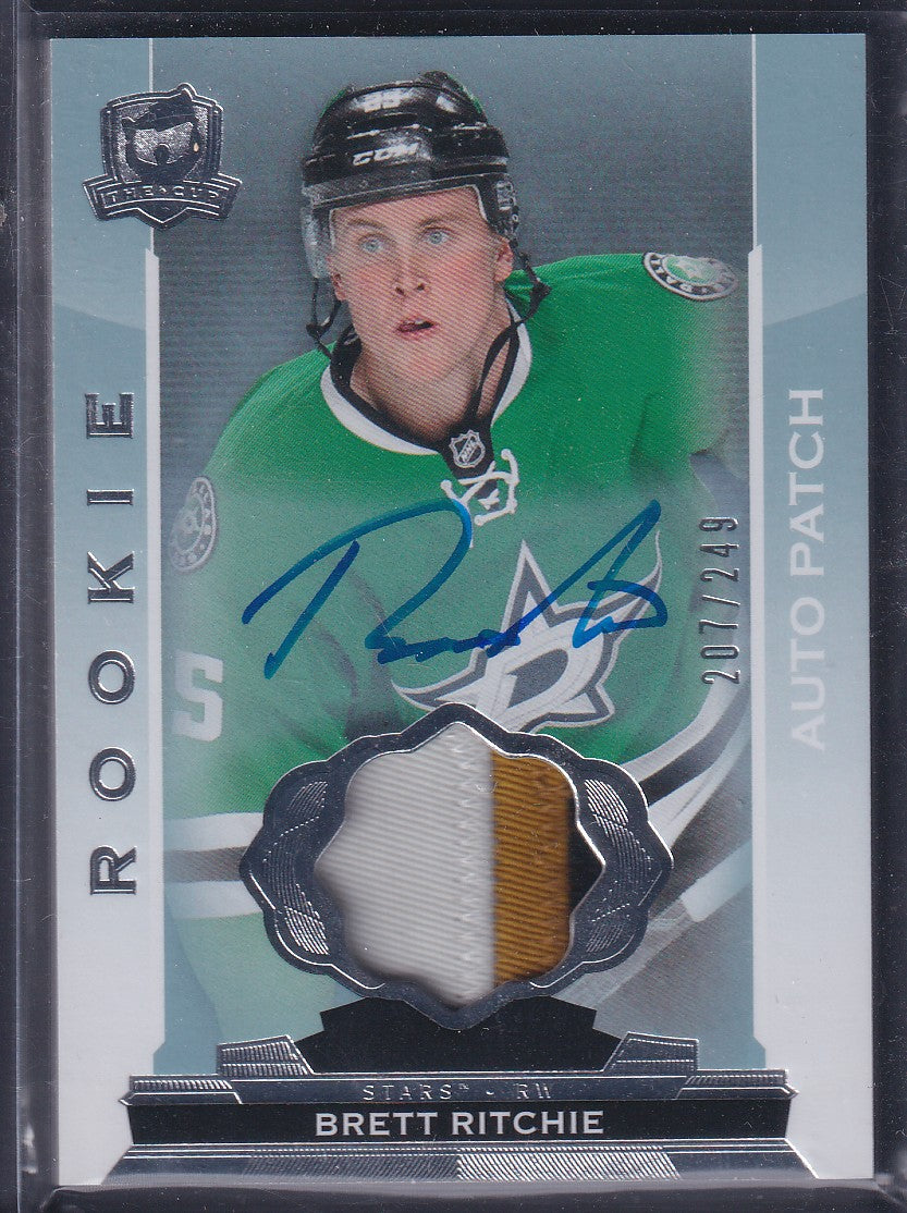 BRETT RITCHIE - 2014 The Cup Rookie Auto Patch #145, /249