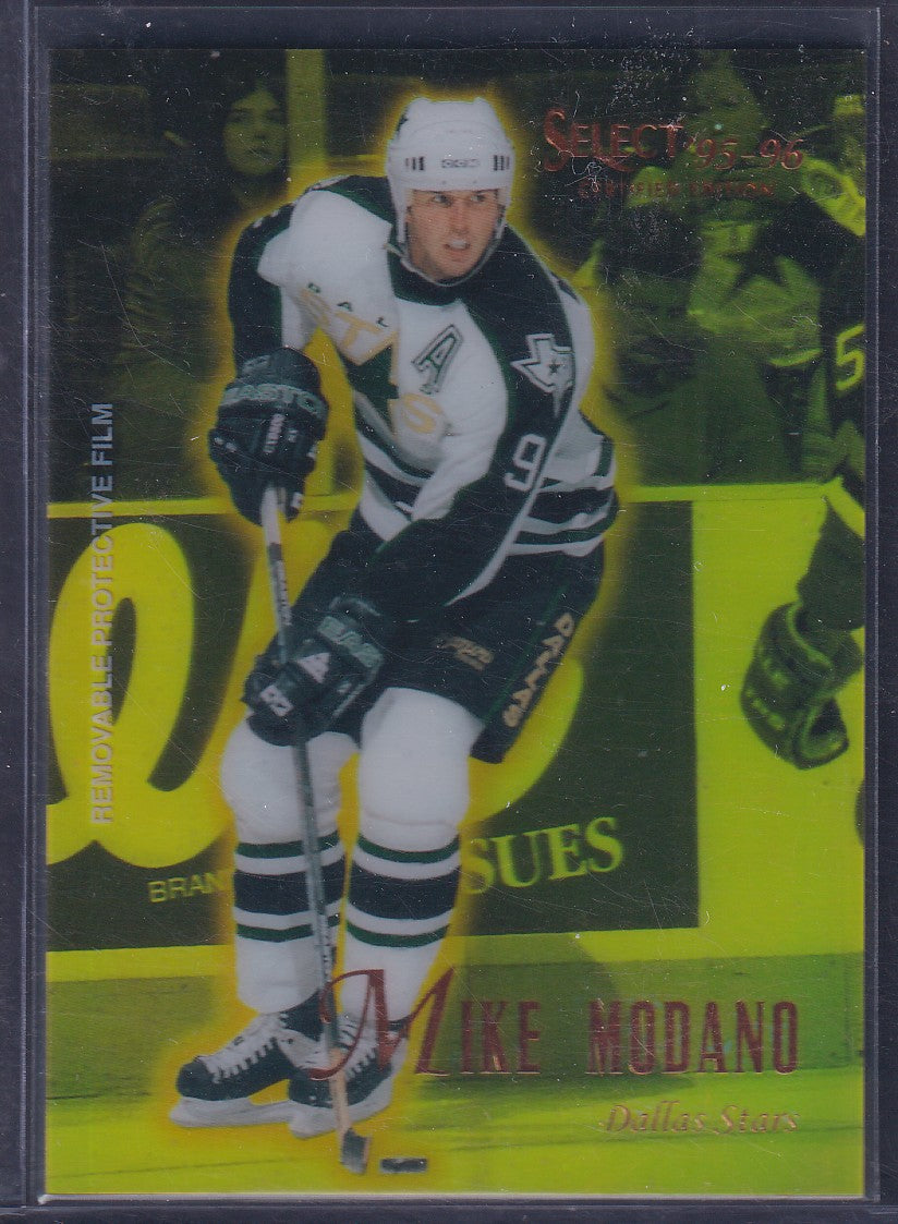 MIKE MODANO - 1995 Pinnacle Select MIRROR GOLD #17