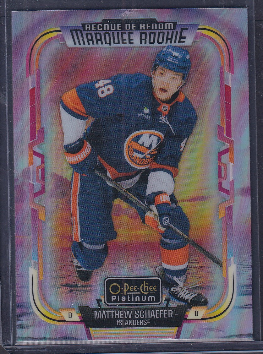 MATTHEW SCHAEFER - 2025 O-Pee-Chee Platinum Marquee Rookie SUNSET #268