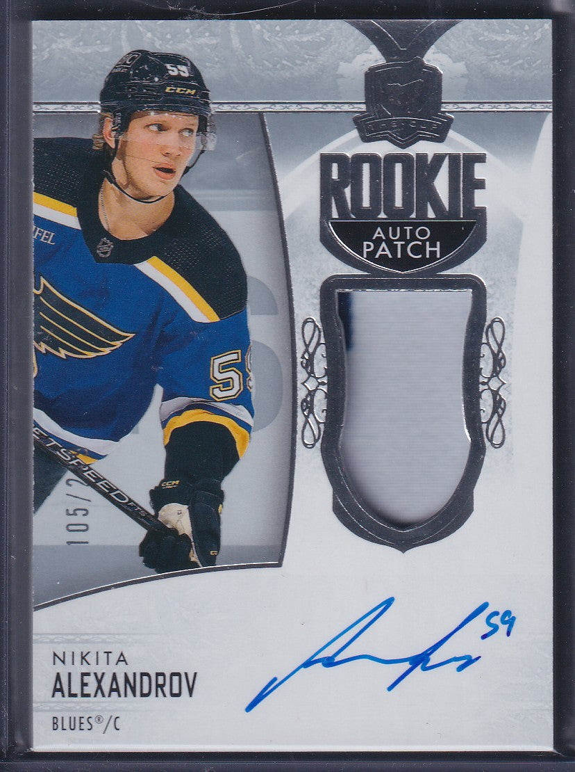 NIKITA ALEXANDROV - 2022 The Cup Rookie Auto Patch #175, /249