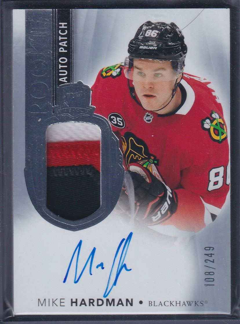 MIKE HARDMAN - 2021 The Cup Rookie Auto Patch #145, /249